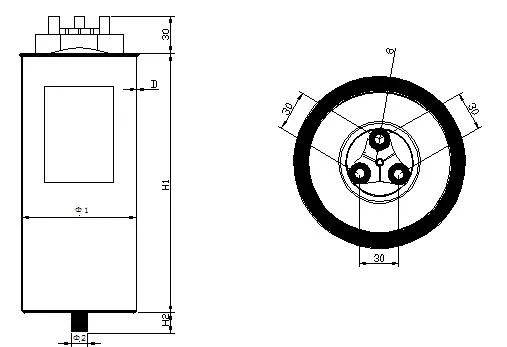 Film Capacitor Power Factor Corrective Capacitor