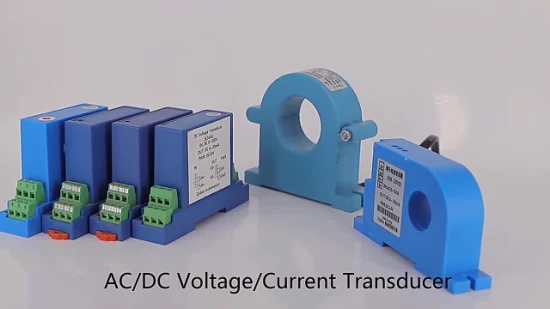 スプリットコア DC 電流コンバータ オープンコア電流センサー 0~600A 4~20mA